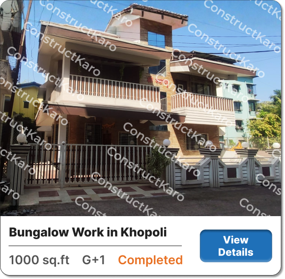 Bungalow Work in Khopoli